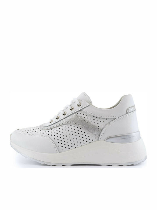 Damen Anatomisch Sneakers Weiß