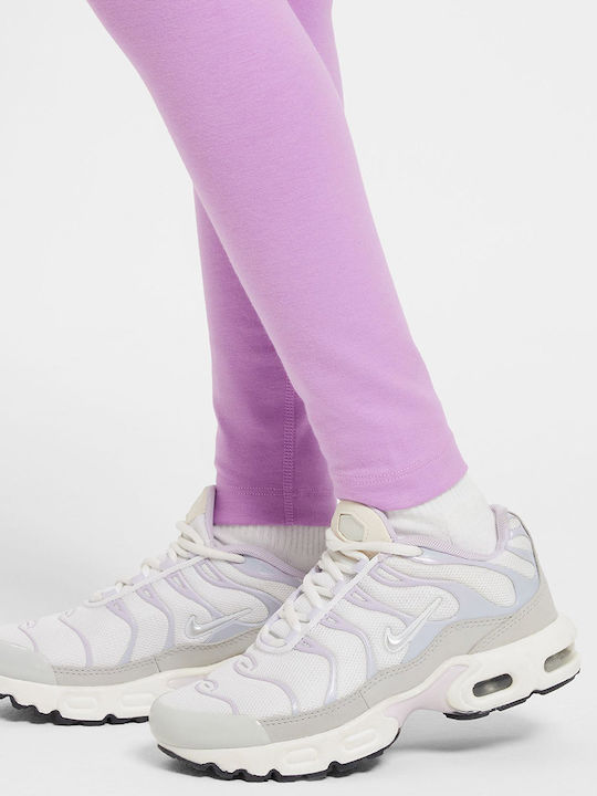 Kids Legging Sports Long Purple Sportswear