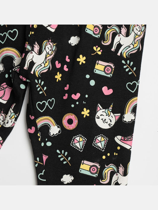 Kids Legging Capri Black