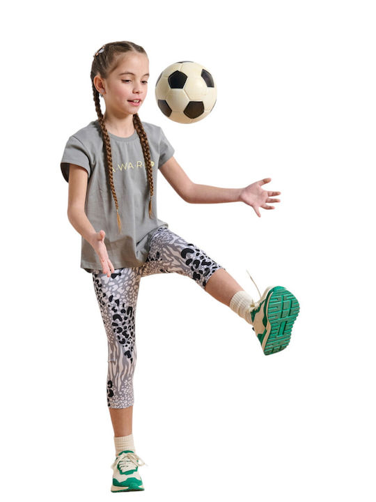 Kids Legging Sports Long Steel