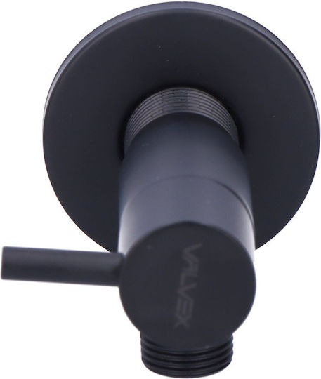 Vega Black Angle Valve Ceramic Head 1 2-3 8