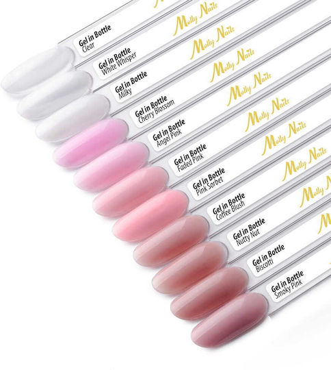 Building Gel In Bottle Brush Gel In Bottle Molly Nails Pro Salon Nutty Nut Hema/di-hema Free 15g