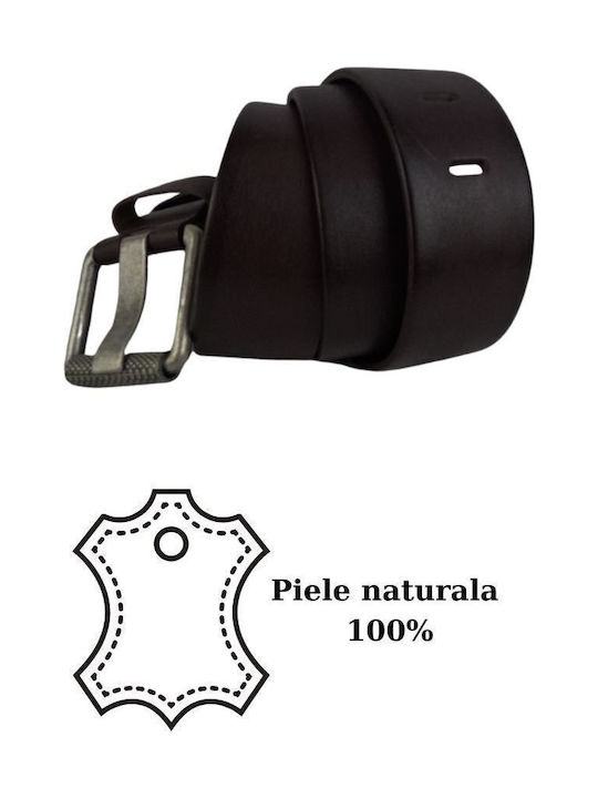 Herren Gürtel Leder Braun