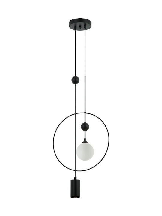 Italux Pendant Light Black LED