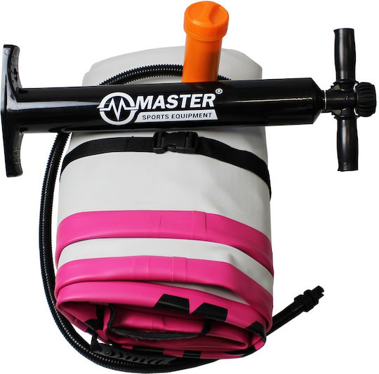 Master AirTrack Στρώμα Ενόργανης Γυμναστικής Ροζ (200x100x10cm)