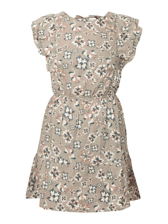 Sommer Mini Kleid mit Rüschen Grün