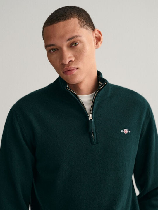 Langarm-Pullover Grün