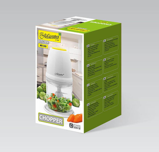 Maestro Mixer Manual 300W Alb