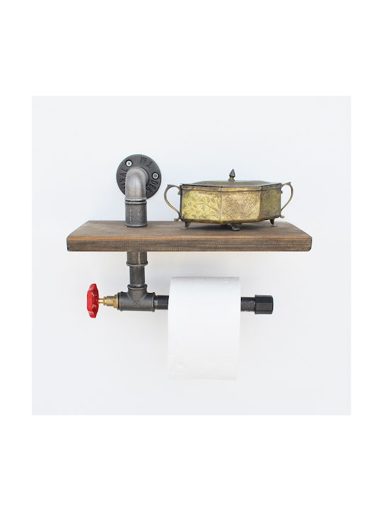 Hanah Home Paper Holder Metallic Multicolored