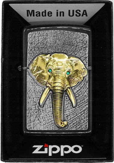 Zippo Set Elephant Three Colour Lighter Gift No1