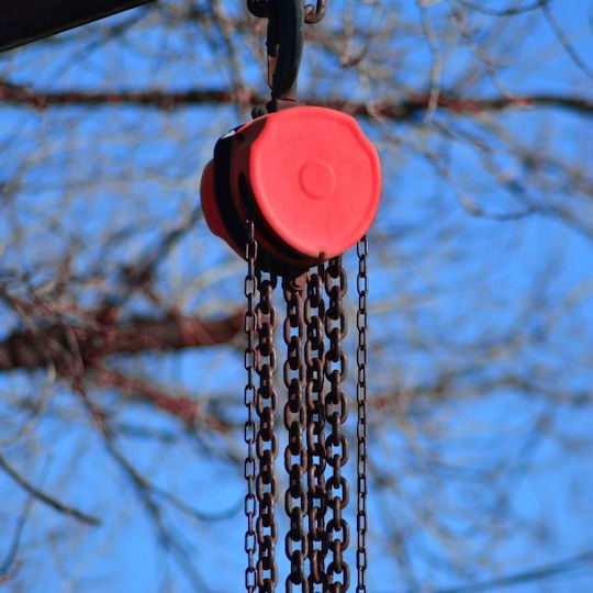Wiltoc Chain Hoist for Weight Load up to 1t Red