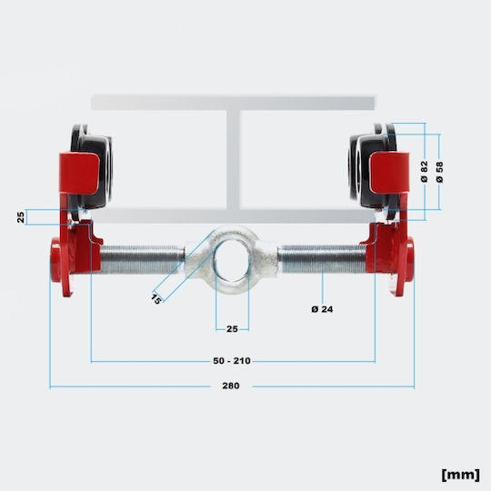 Wiltoc 62597 Accesorii pentru scule electrice Morsă
