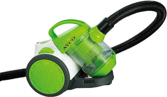 Ayco ACVC-1331 Staubsauger 700W Beutellos 1.8Es Grün