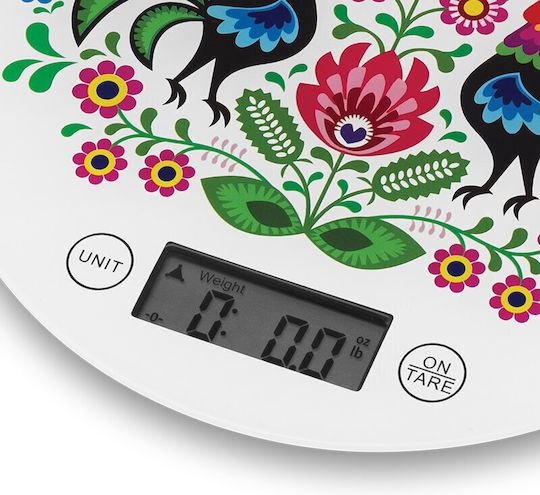 Zelmer Ψηφιακή Ζυγαριά Κουζίνας έως 5kg Λευκή