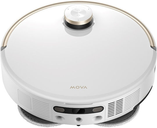 Mova V50 Ultra Σκούπα Ρομπότ με Χαρτογράφηση Laser & Απορρόφηση 24000Pa Λευκή