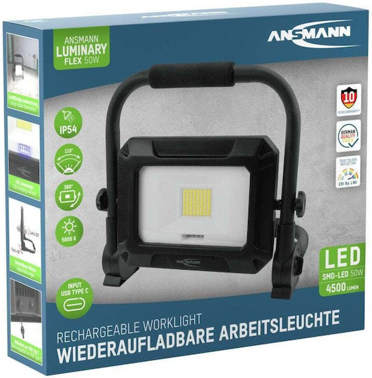 Ansmann Waterproof LED Flood Light 50W IP54