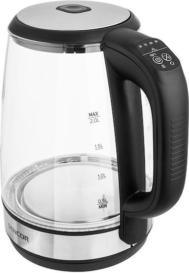 Sencor Βραστήρας 2lt 2200W Μαύρος