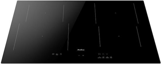Amica Induction Cooktop Autonomous with Child Lock Function 59.2x52.2εκ.