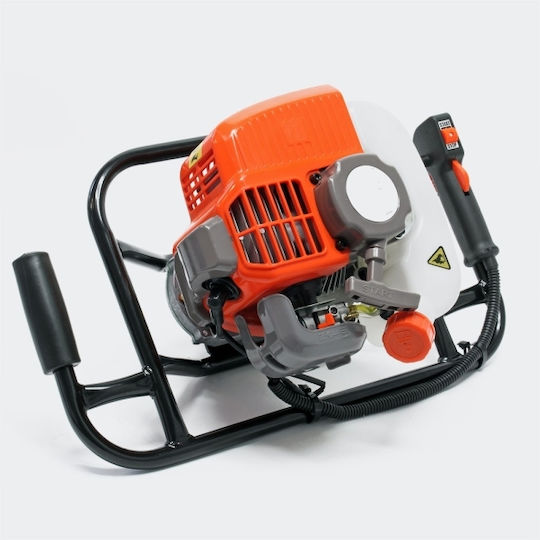 Wiltoc Benzinbetriebenes Γεωτρύπανο 1.4kw Erdbohrer Benzin ohne Bohrer 52cc mit Kraft 1400W