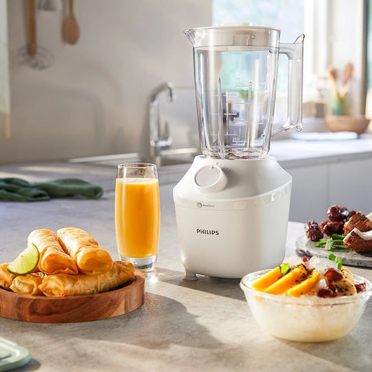 Philips 3000 Series Blender with Plastic Jug 1.9 lt 450W White