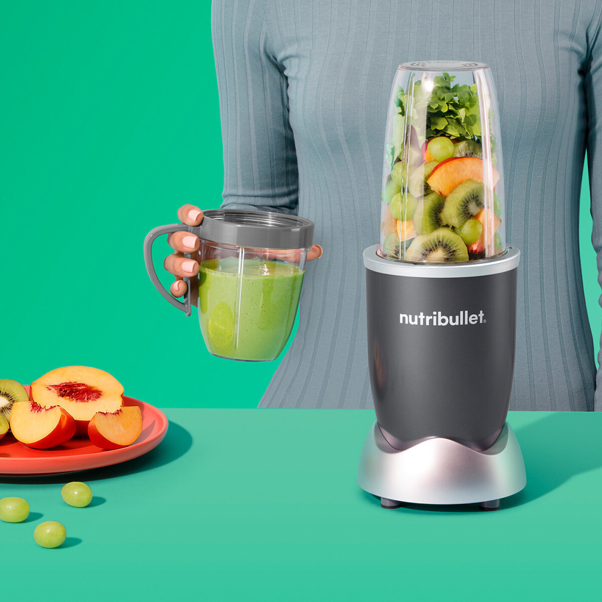 NutriBullet NB606DG Blender 600W Gray