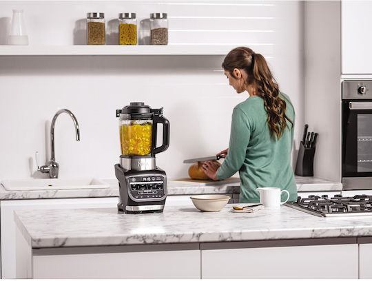 Ninja Foodi Blender & Soup Maker Blender with Glass Jug 1.7 lt 1000W Black