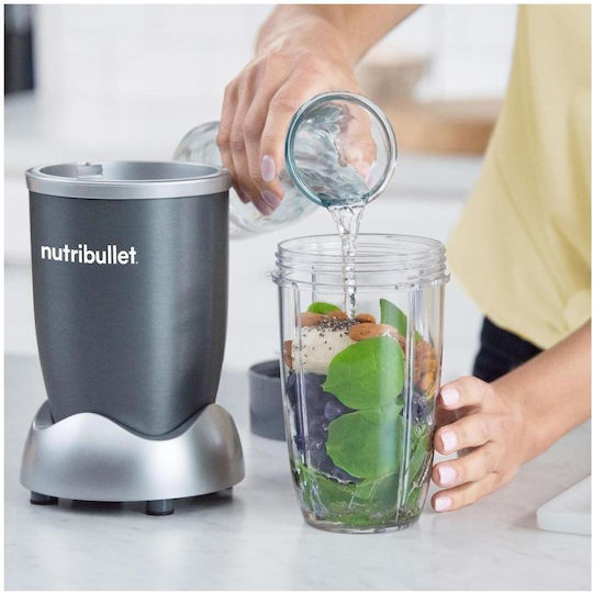 NutriBullet 500 Блендер с Пластмасова Кана 700 мл 500W Сив