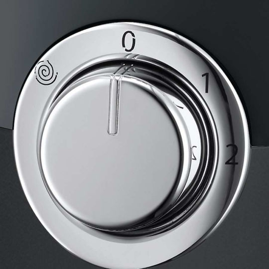 Russell Hobbs Matte Black Μπλέντερ με Γυάλινη Κανάτα 1.5 lt 650W Μαύρο