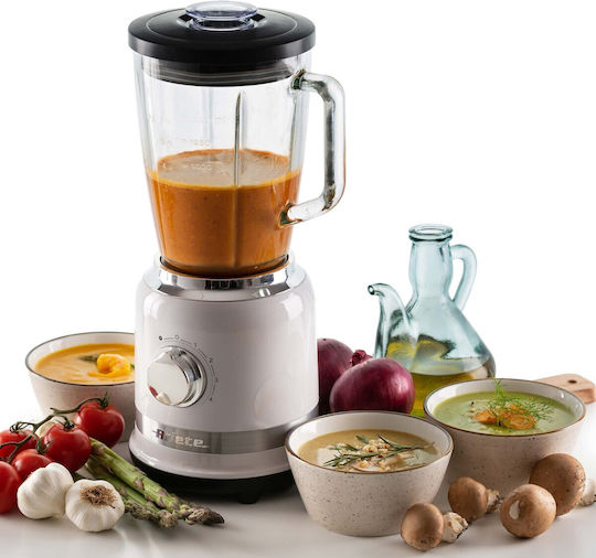 Ariete Moderna Blender Cu Cană Din Sticlă 1,5 L Putere 1000W Roșie
