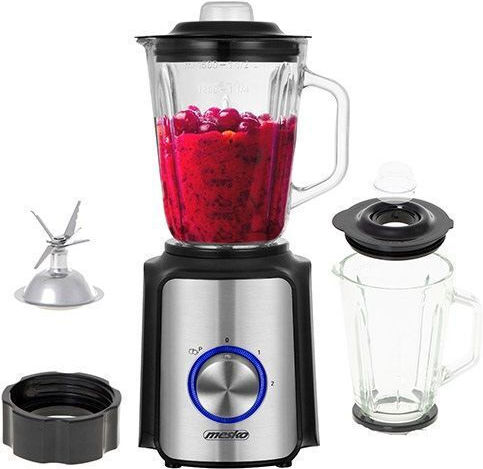 Mesko MS 4080 Mixer mit Glas Kanäta 1,5 l 1200W Schwarzes