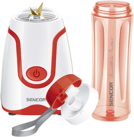 Sencor Μπλέντερ με Κανάτα Tritan 600 ml 500W Κόκκινο SBL 2114RD