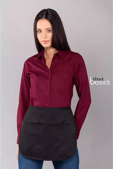 Top Garment Предпазна престилка Сервитьор за Кръст 400 Сив