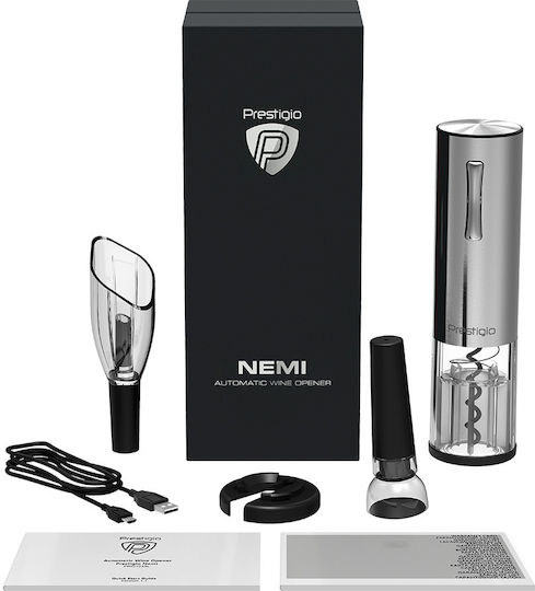 Prestigio Ηλεκτρικό Τιρμπουσόν Inox