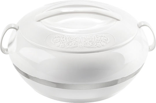 Orion Lunchbox Isolierte Lunchbox Kunststoff Weiß 2300ml 1Stück