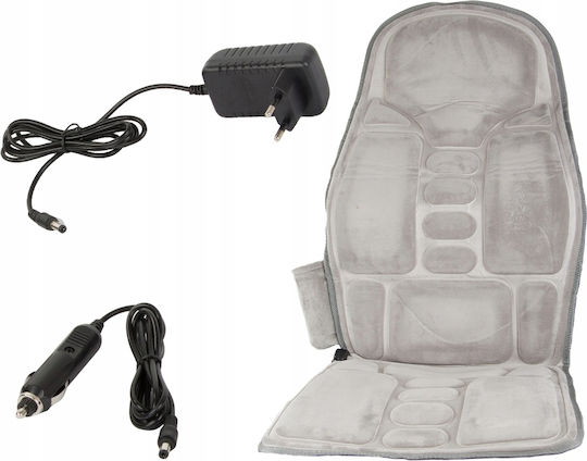 Verk Group Pillow Massage for the Neck, the Waist, the Back & the Body with Vibration and Heating Function Gray