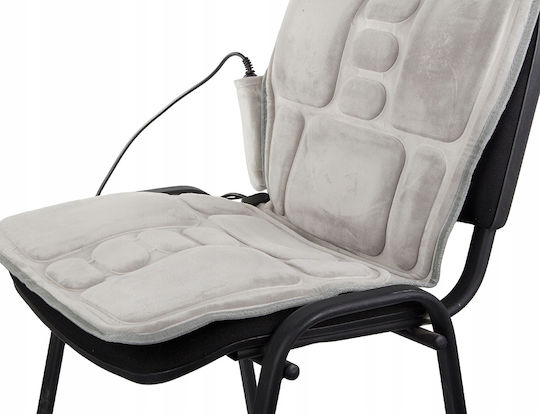Verk Group Pillow Massage for the Neck, the Waist, the Back & the Body with Vibration and Heating Function Gray