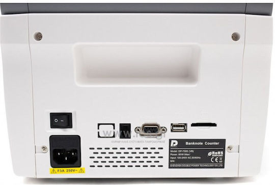 ICS Dp 7300 Καταμετρητής Χαρτονομισμάτων με UV| IR Ανίχνευση Πλαστών
