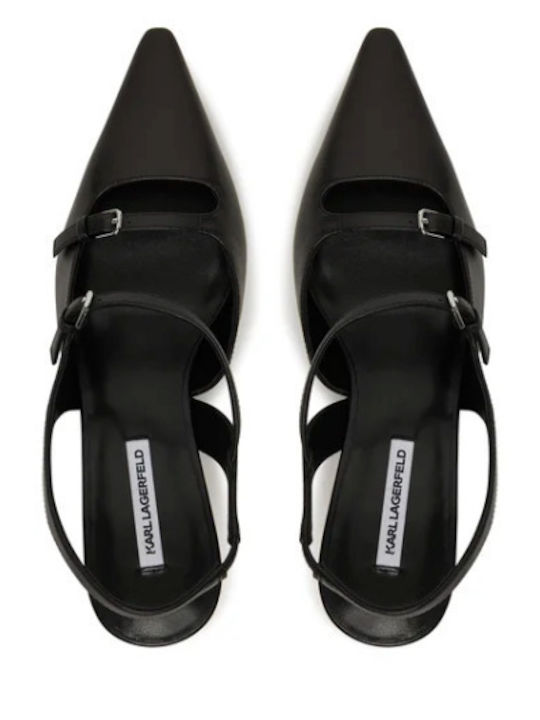 Black Heels with Strap