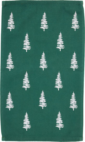 Das Home Christmas Set Weihnachtliche Servietten Stoff Grün L50xB30cm. 2Stück