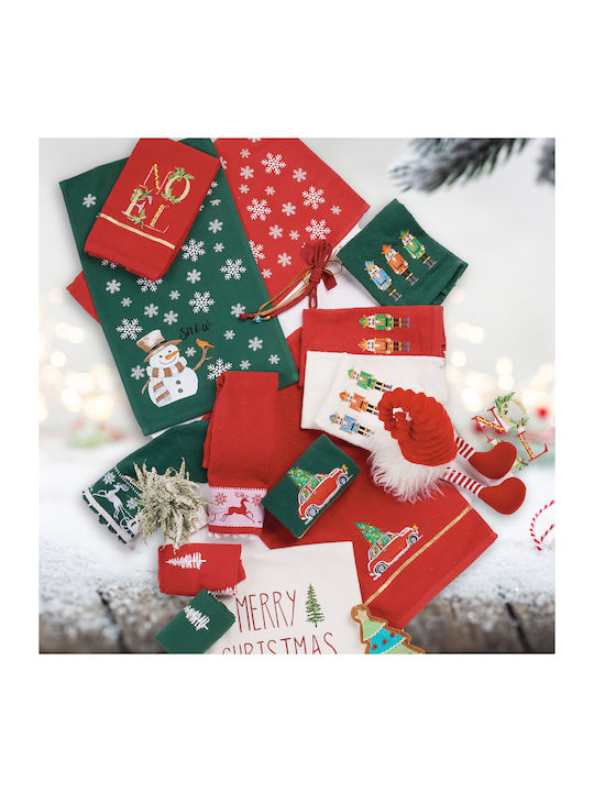 Das Home Christmas Πετσέτες 2τμχ