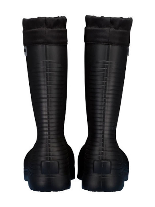Fubuki Boots Schwarze Arbeitssicherheitsstiefel in Schienbeinhöhe mit WR-Zertifizierung