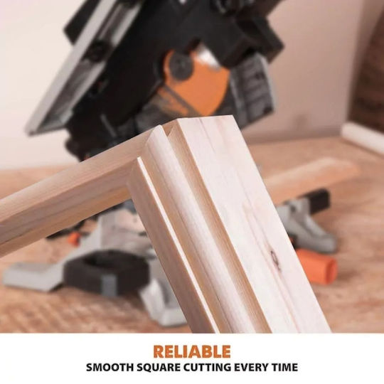 Evolution Miter Saw Battery Combination with Cutting Disc Diameter 210mm & Cutting Speed 3850rpm (without Battery and Charger)
