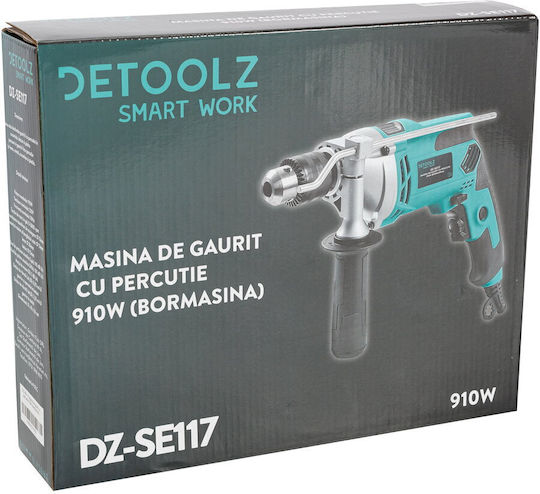 Detoolz Κρουστικό Δράπανο 910W