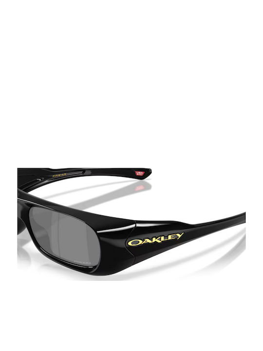 Oakley Permian Men's Sunglasses with Black Plastic Frame and Black Lens