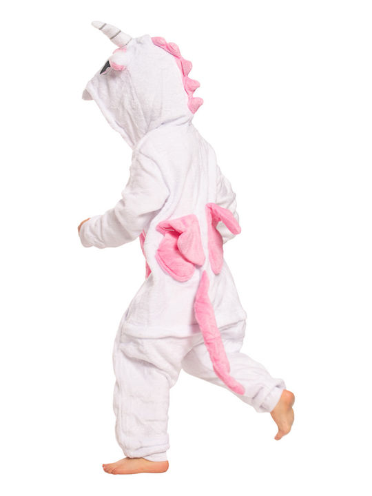 Pijama întreagă pentru copii Light Pink