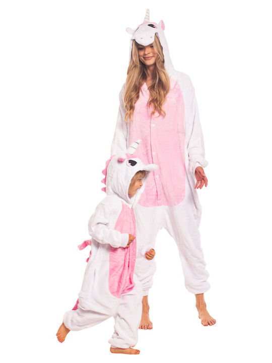 Pijama întreagă pentru copii Light Pink