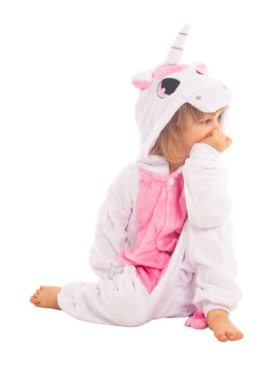 Pijama întreagă pentru copii Light Pink
