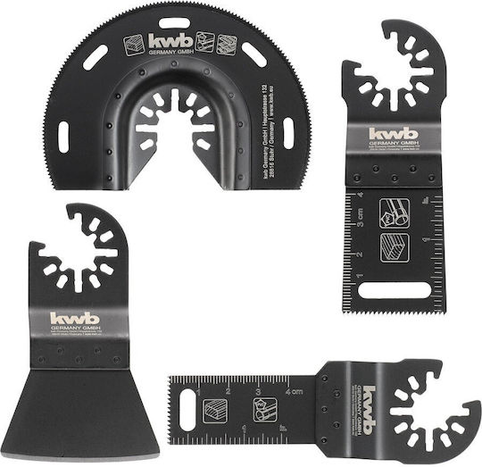 KWB Λάμες Πολυεργαλείων 4τμχ 708850