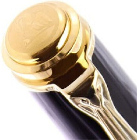 Pelikan Souveran M600 Πένα Γραφής Broad με Μαύρο Μελάνι