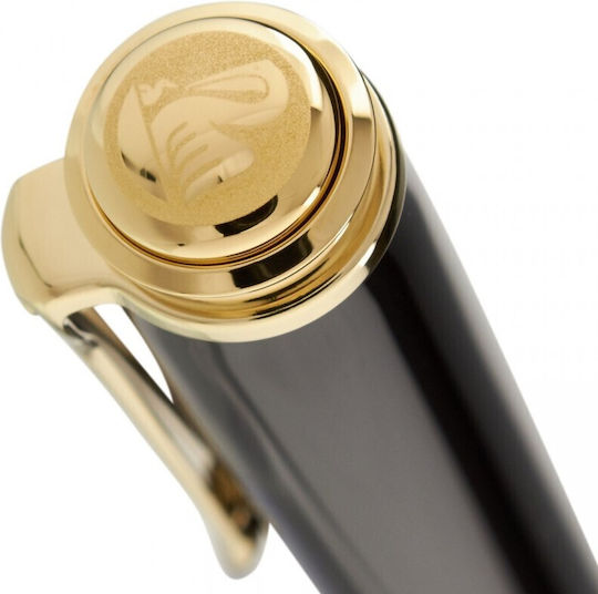 Pelikan Souveran M800 Писалка Широка с Червено Мастило